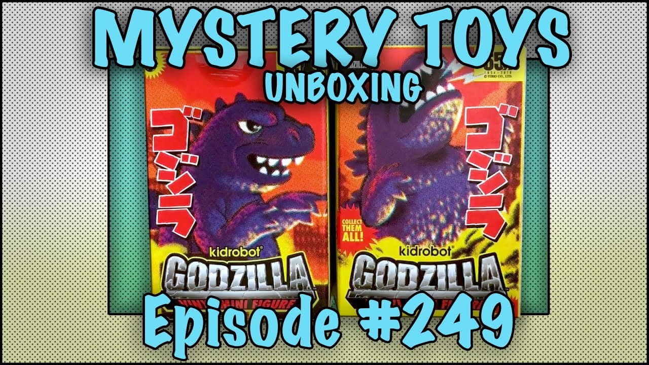 unboxing godzilla toys