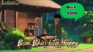 5000 bikin Happy - Animasi Lucu - Anak Kampung