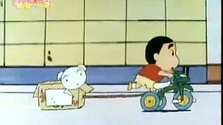 The classic collector's edition of Shin-chan and Shiro's first encounter is so sweet!