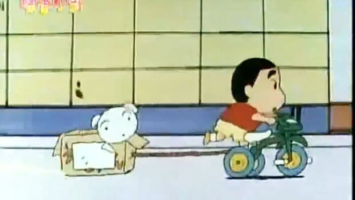 The classic collector's edition of Shin-chan and Shiro's first encounter is so sweet!