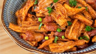 นี่คือเนื้อหมูใช่ไหม? เมื่อสองเดือนก่อนเคยมีโอกาสได้ลิ้มลอง หอมมาก! 【หมูตุ๋นเต้าหู้เส้นสูตรใหม่】