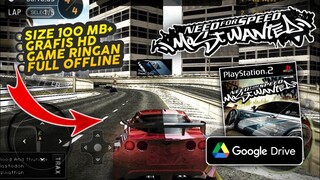 TANPA EMULATOR❗GAME NEED FOR SPEED MOST WANTED VERSI ANDROID, OFFLINE, SIZE CUMAN 100MB (FANGAME)