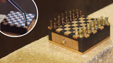 【Left-Handed Crafts】Creating a Mini Chess.