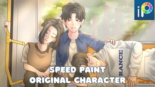 Tertidur Lelap Di Kereta 😴😴 || SPEED PAINT🎨