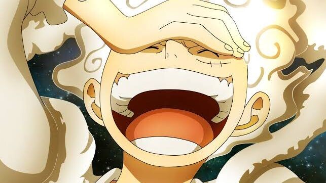 Luffy gear 5 in Film Red