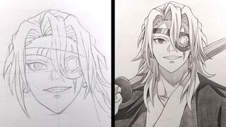 How to Draw Uzui Tengen | how to draw anime for beginners | step by step anime drawing tutorial