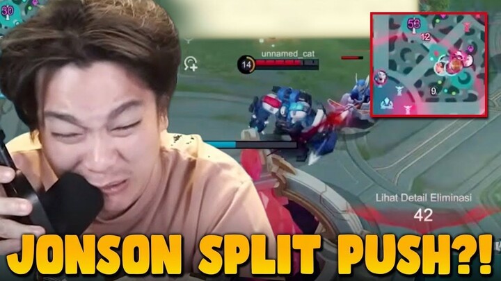 Game Teraneh Gw, Kok Bisa Kena Split Johnson Sendiri_! - Mobile Legends