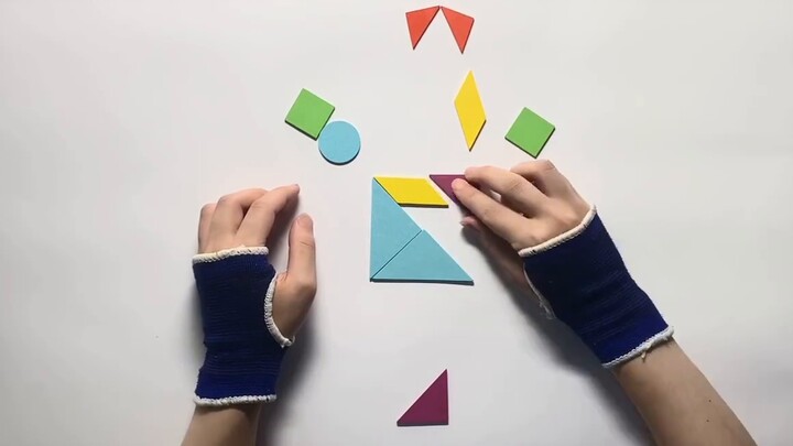 [Animasi stop-motion] Geometri sangat indah