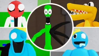 All Morphs + New (Green,Blue) in Rainbow Friends Chapter 2 Concept Roblox