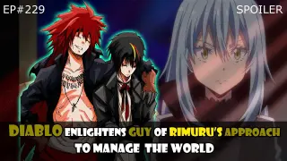 EP#229 | Diablo Enlightens Guy Of Rimuru's Approach To Manage The World | Tensura Spoiler
