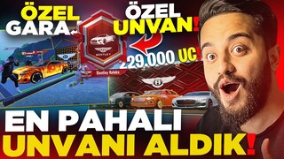 ÖZEL BENTLY LOBİSİ! 229.000 UC HARCAYIP EN PAHALI ÜNVANI ALDIK! PUBG Mobile