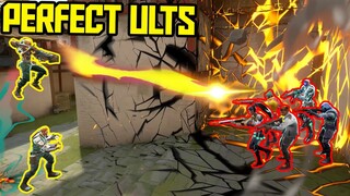 THE POWER OF PERFECT ULTIMATES #10 - 200 IQ Tricks & Combos - VALORANT