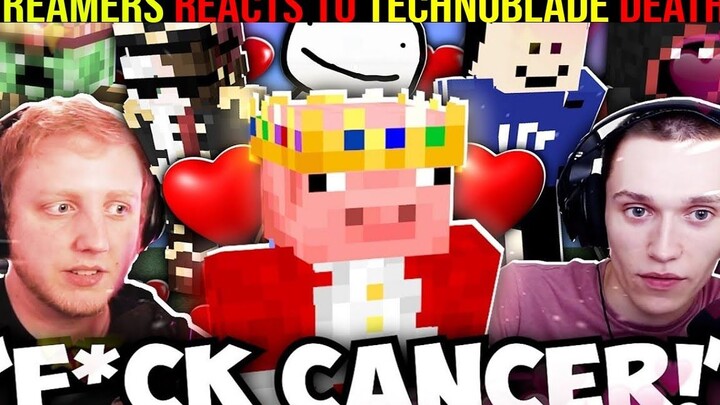 MCYT们对于Technoblade逝世的反应......（情绪化）R.I.P Technoblade❤️
