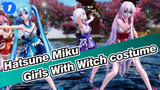 Hatsune Miku|【MMD】Follow your heart |mercy|5 Girls With Witch costume_1