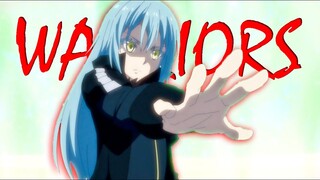 Rimuru vs Clayman「AMV」Warriors ᴴᴰ | Tensei shitara Slime Datta Ken Season 2 Part 2