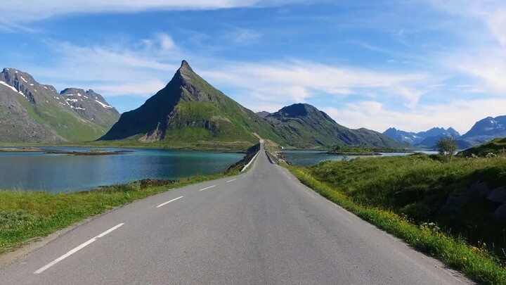 The Most Beautiful Road in the World [4K] Crossing Borders Scenic Drive in Norway
