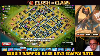 SERU BANGET!! RAMPOK BASE KAYA RAYA SAMPAI RATA