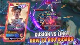 HOW TO PRO GUSION, HOW TO FAST COMBO AND FAST FINGER - MOBILE LEGENDS