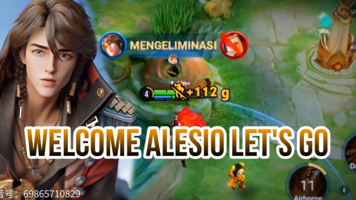 WELCOME ALESSIO LET'S GO