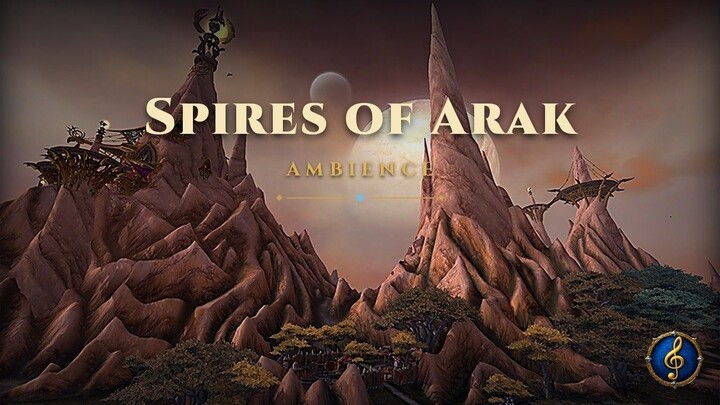 Towering Forest Ambience (1h) — Relaxing WoD Music for Sleep & Study (Spires of Arak)