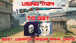 M24 Montage in PUBG Mobile Arena Rank Game