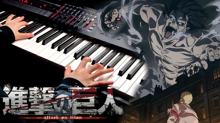 【钢琴】【进击的巨人第4季 OP】「 僕の戦争/My War」 Piano Cover By Yu Lun