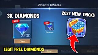 NEW! HOW TO GET GIFT REDEEM 3K DIAMONDS! LEGIT WAY! FREE DIAMONDS | MOBILE LEGENDS 2022