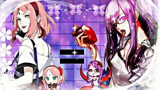 °•°Team 7 + Hinata and Ino React to Sakura as Rize Kamishiro°•°[🇧🇷 🇺🇸] ||Gacha Club|| {Original}