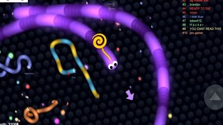 Slither.io A.I. 100,000+ Score Epic Slitherio Gameplay #74 4