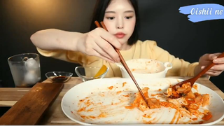 Món kết hợp, kim chi, pizza sủi cảo cuối #amthuc