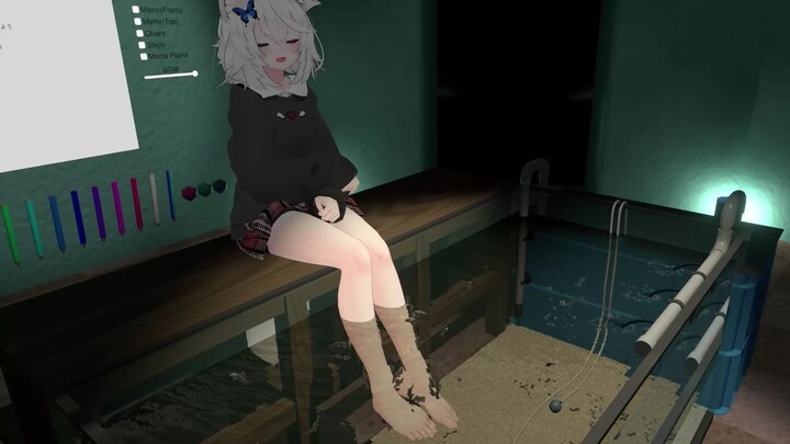 Wolong kali pertama mencoba terapi ikan, rasanya geli banget!