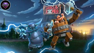 Gameplay Duo Petir⚡ Desa malam || P.E.K.K.A super attack strategy
