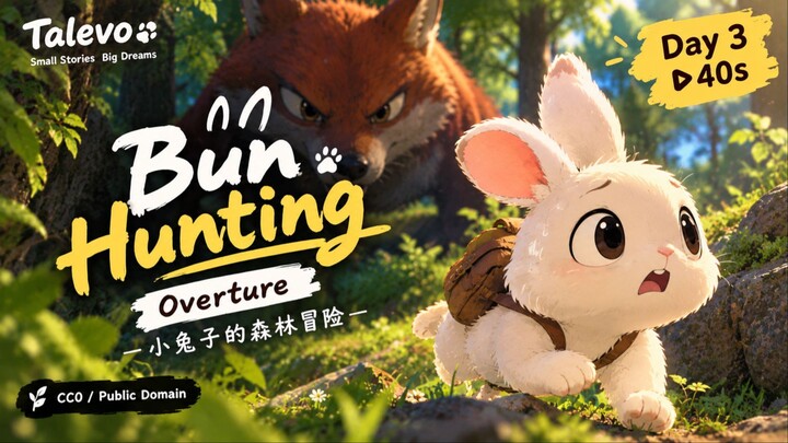 小兔子的森林冒险｜大灰狼的追捕｜Bun Hunting: Overture 第2天