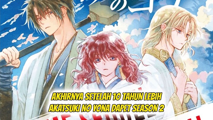 Akatsuki no yona bakal dapet season 2