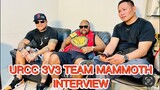 URCC 3V3 TEAM MAMMOTH INTERVIEW