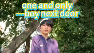 one and only-boynextdoor cũng nhảy như kính bảo hộ woo woo