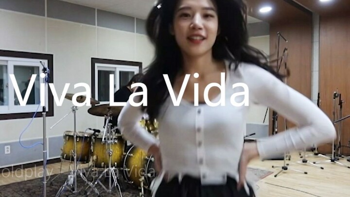 [ซับไตเติลภาษาจีน] สาวเกาหลีเสียงหวานร้องคัฟเวอร์เพลง Viva La Vida