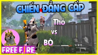 (Free Fire) Chiến Đẳng Cấp dễ dàng cùng bé Bò Sữa | StarBoyVN