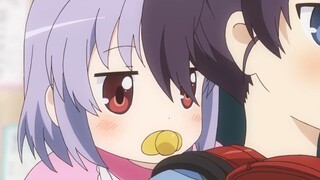 日影带婴儿莲酱来学校了