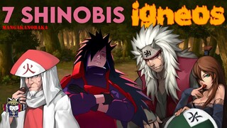 🔥Los 7 ninjas naturaleza FUEGO mas PODEROSOS de NARUTO