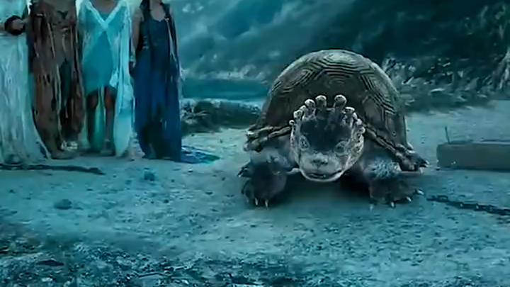 You saved my life, and I’ll protect you for a lifetime! All things have a spirit—“Movie: Turtle Isla