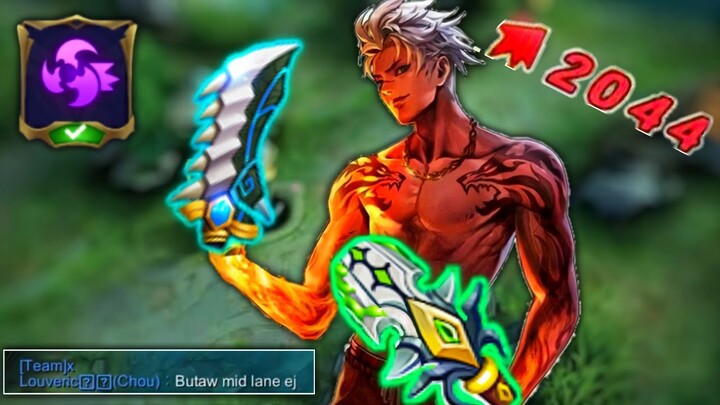 PLEASE NERF THIS PHYSICAL BUILD GUSION! NEW META? 1HIT DELETE! SO OP?! | MLBB