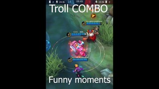 troll combo part 3 #mlbb #shorts