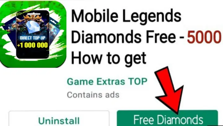 Cara dapat diamond mobile legend percuma