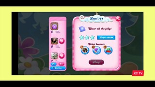 CANDY CRUSH SAGA LEVEL 781 (NEW VERSION)