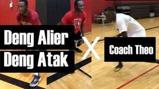 Deng Alier Delon Deng Atak Workout March 18 with Coach Theo Udume