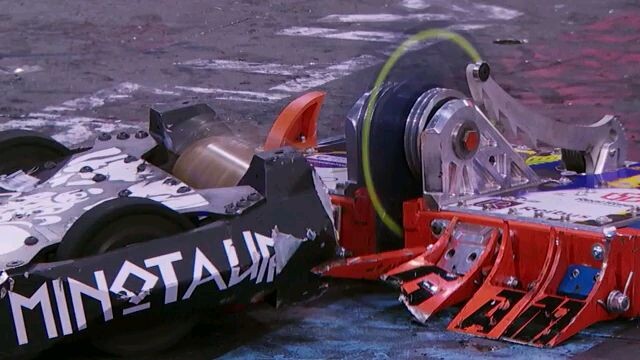 battlebots minotaur vs end game