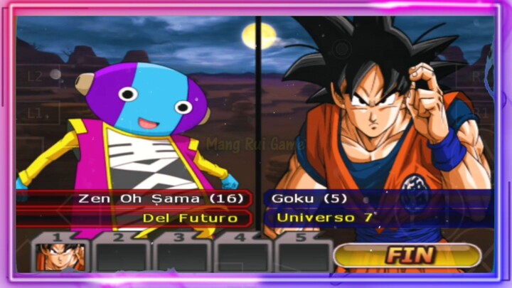 Zeno Future VS Goku Universe 7 - DB MOD ANDROID GAMEPLAY