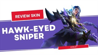 EFEKNYA LEBIH KEREN | GAMEPLAY SKIN STARLIGHT LESLEY HAWKEYED SNIPER | Mobile Legends Bang Bang