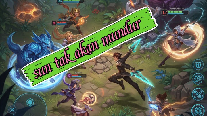 sun tak akan mundur